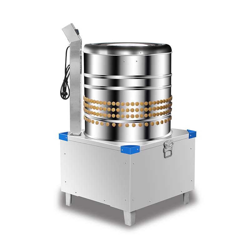 Desplumadora de pollos eléctrica de acero inoxidable para procesamiento de aves de corral