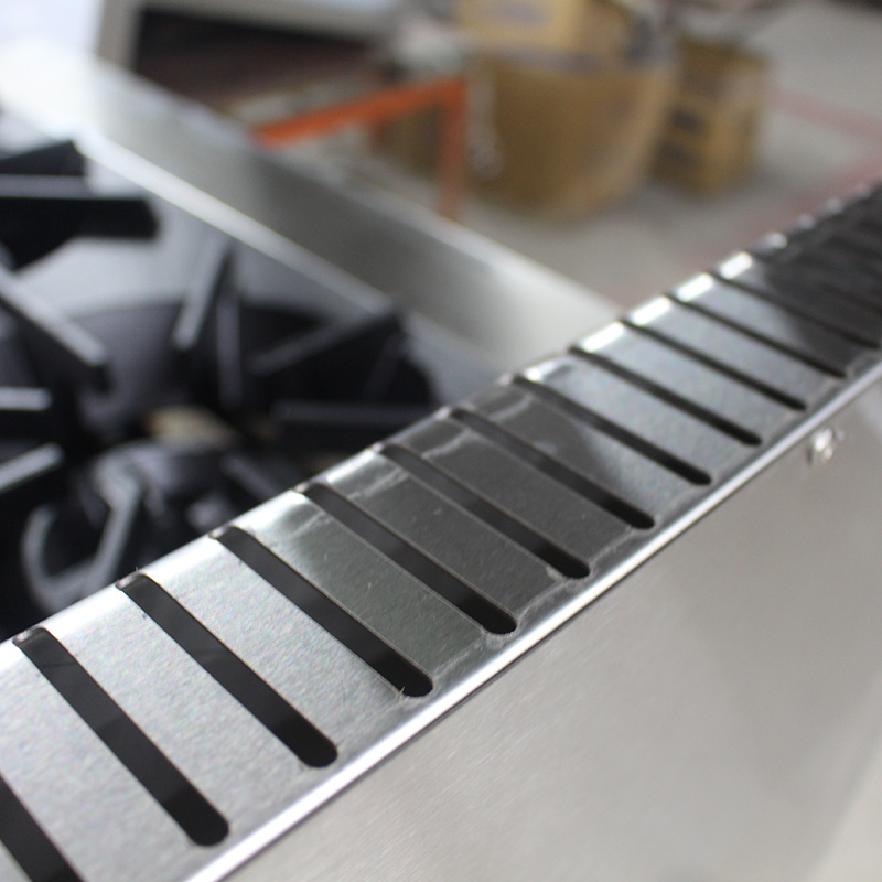 Equipo de Cocina Comercial de Acero Inoxidable a Gas Natural/GLP