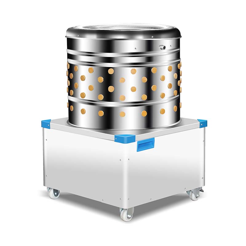 Desplumadora de pollos eléctrica de acero inoxidable para procesamiento de aves de corral