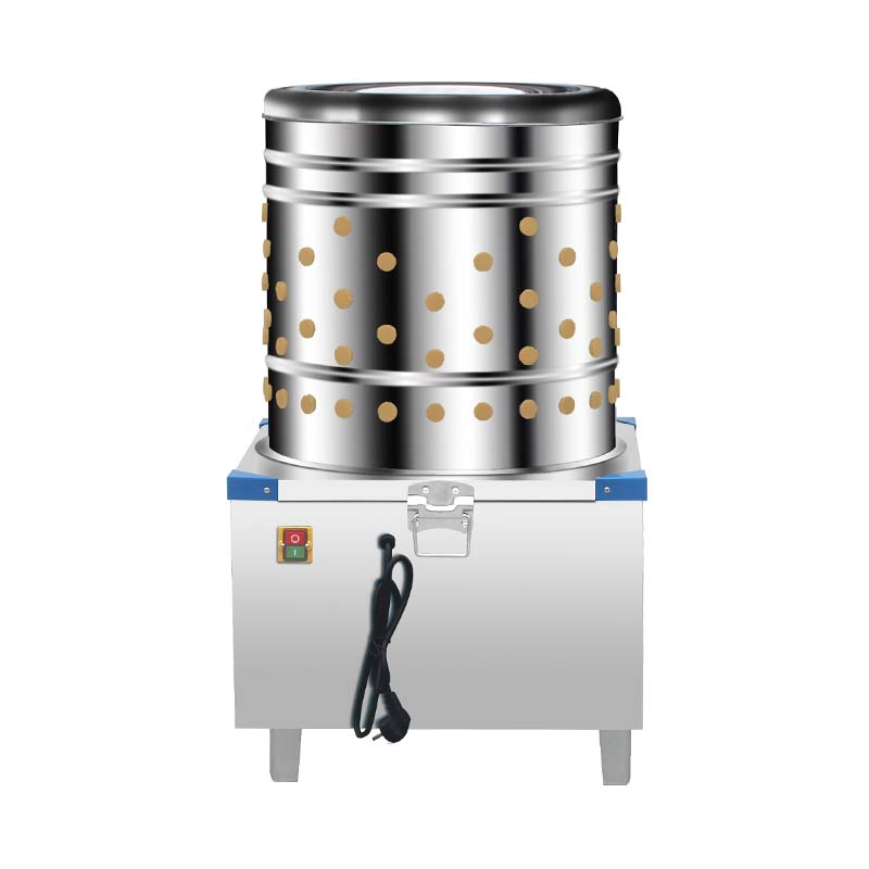 Desplumadora de pollos eléctrica de acero inoxidable para procesamiento de aves de corral