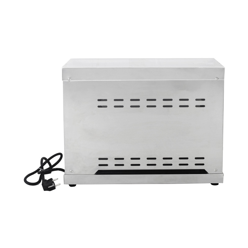 Máquina salamandra eléctrica de cocina comercial de acero inoxidable