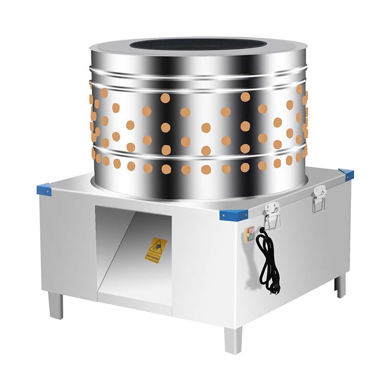 Desplumadora de pollos eléctrica de acero inoxidable para procesamiento de aves de corral