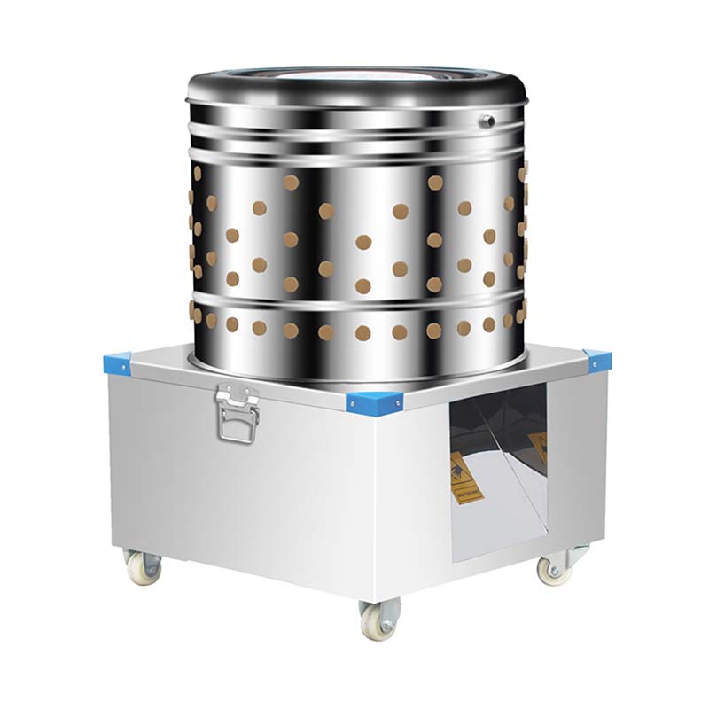 Desplumadora de pollos eléctrica de acero inoxidable para procesamiento de aves de corral