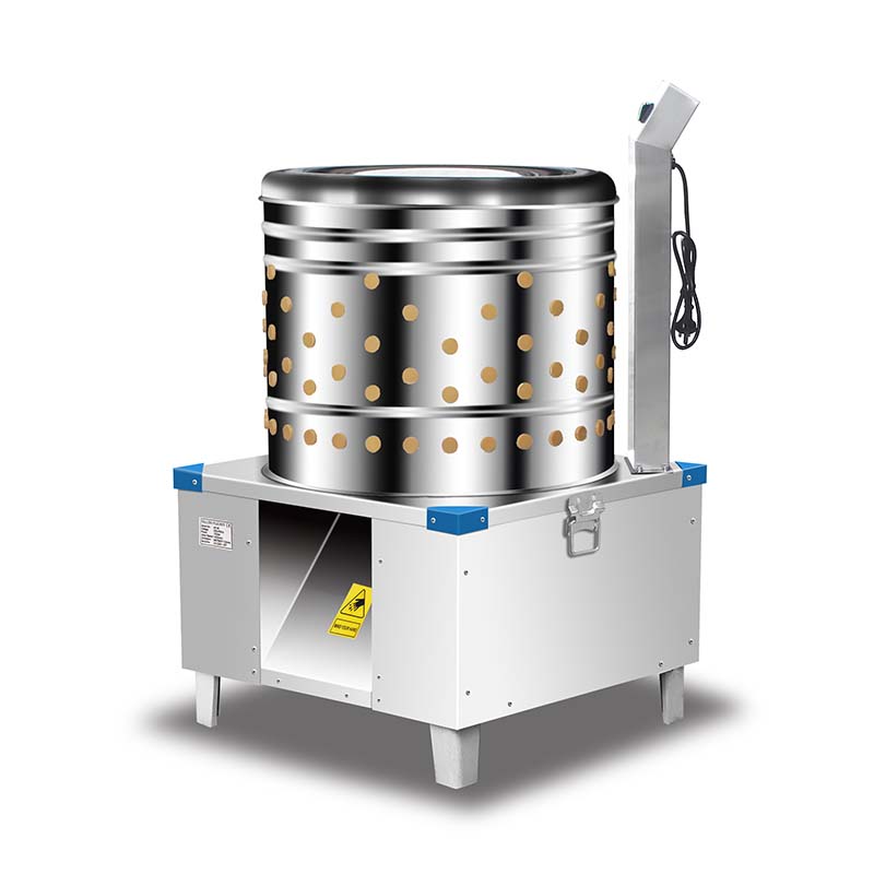 Desplumadora de pollos eléctrica de acero inoxidable para procesamiento de aves de corral