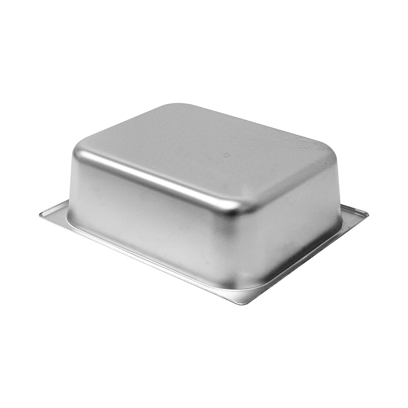 Recipiente/bandeja GN de cocina comercial de acero inoxidable