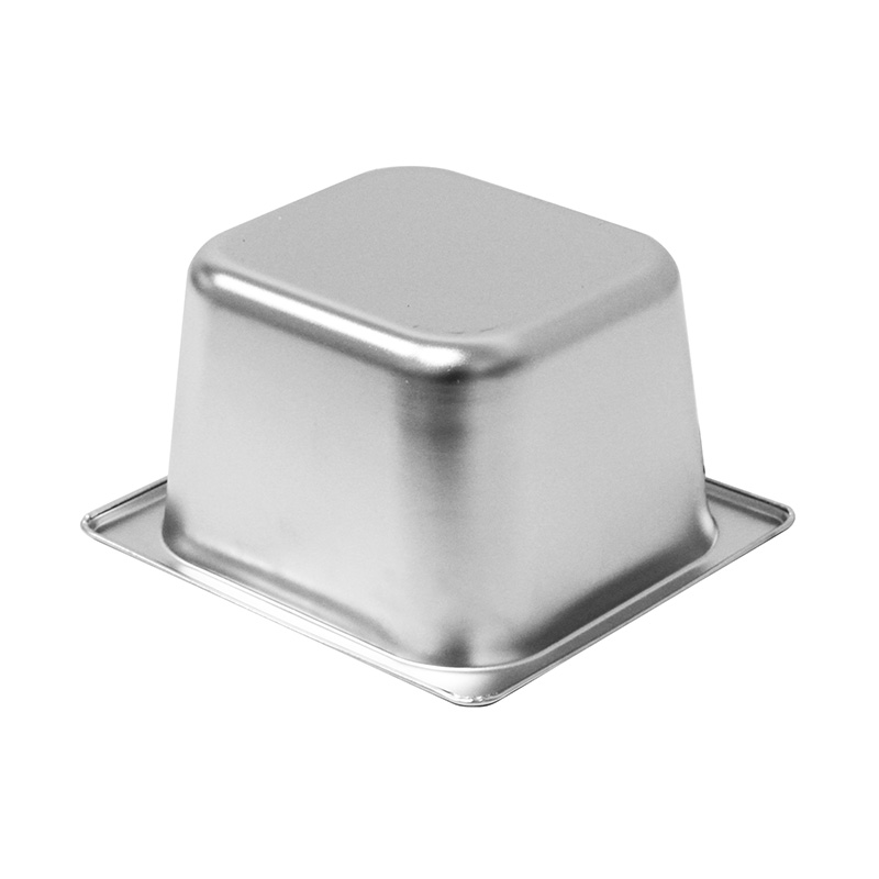Recipiente/bandeja GN de cocina comercial de acero inoxidable