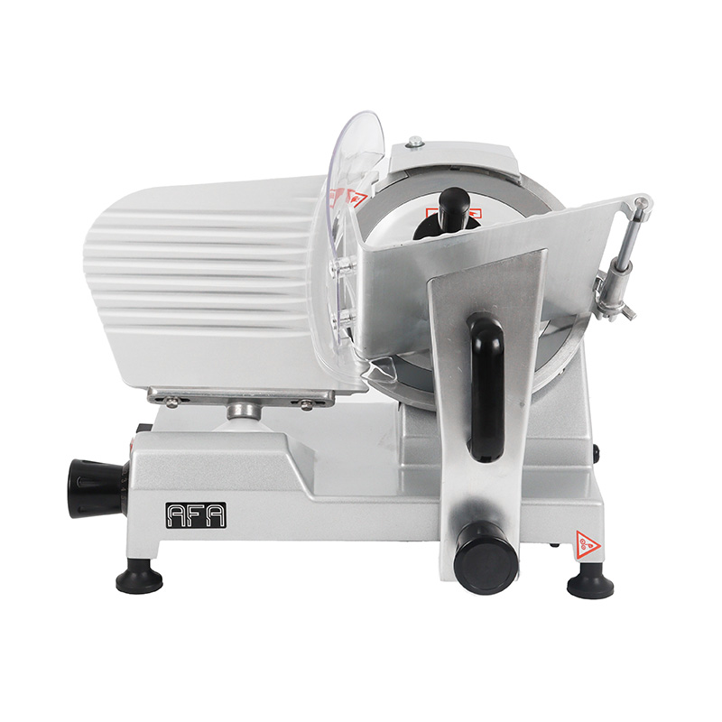 Cortadora de Carne Comercial con Cuerpo de Aleación de Aluminio Fundido y Acero Inoxidable Pintado