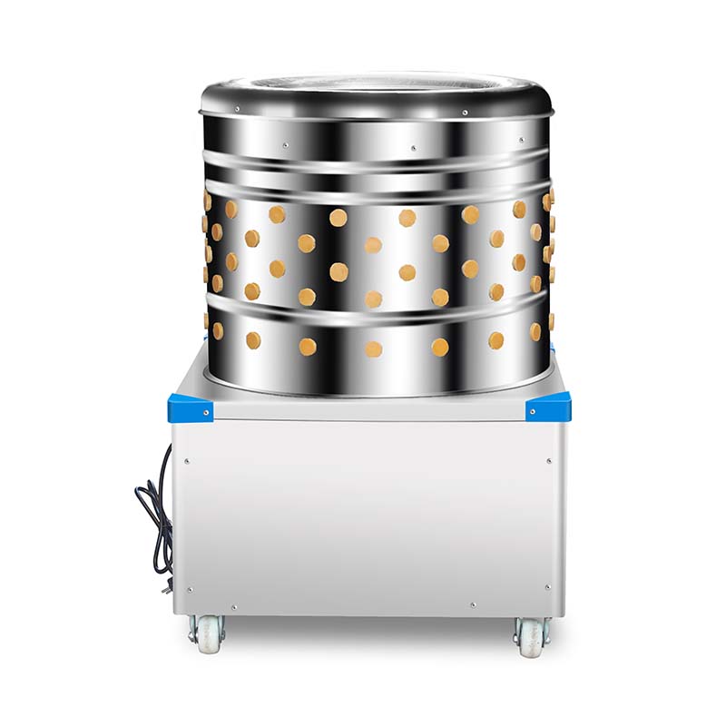 Desplumadora de pollos eléctrica de acero inoxidable para procesamiento de aves de corral