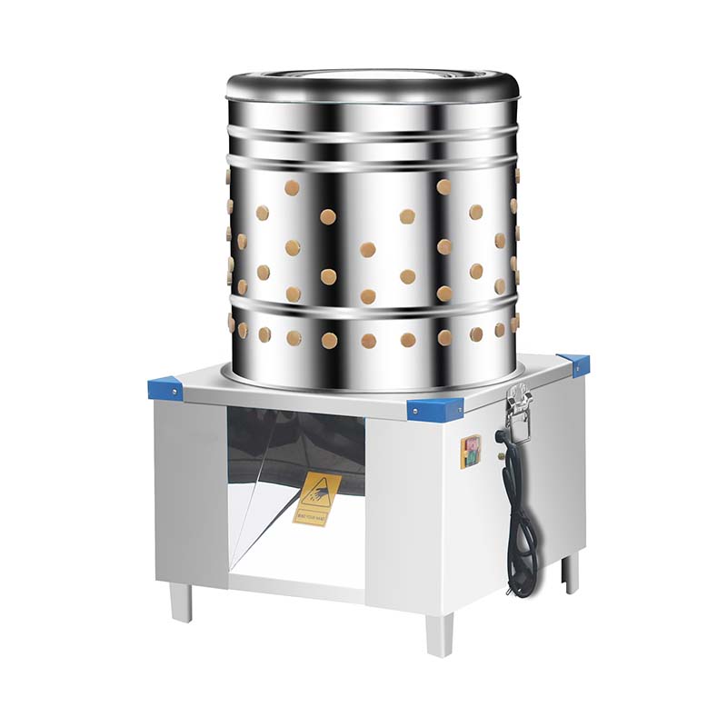 Desplumadora de pollos eléctrica de acero inoxidable para procesamiento de aves de corral