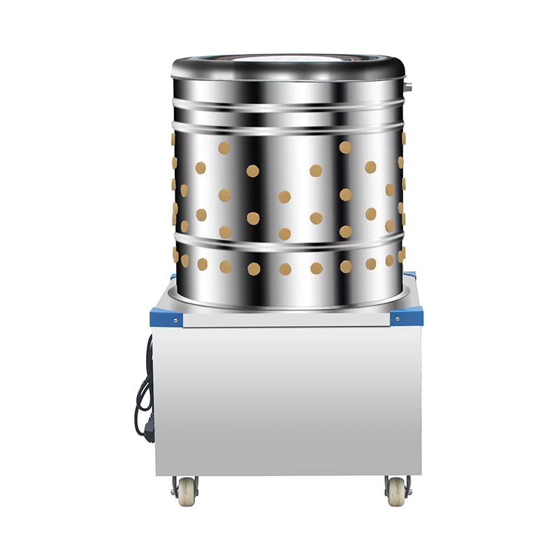 Desplumadora de pollos eléctrica de acero inoxidable para procesamiento de aves de corral