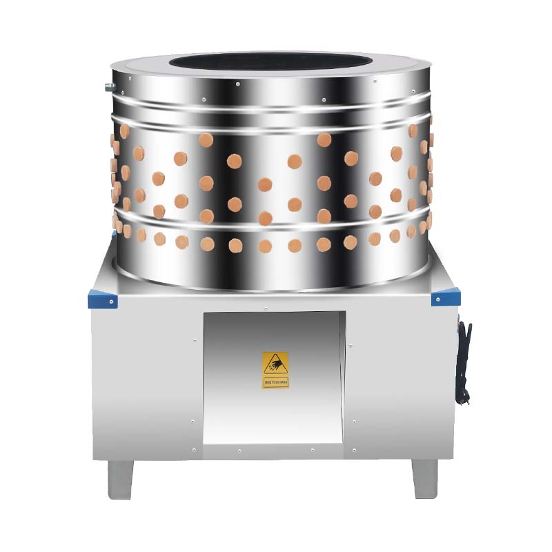 Desplumadora de pollos eléctrica de acero inoxidable para procesamiento de aves de corral