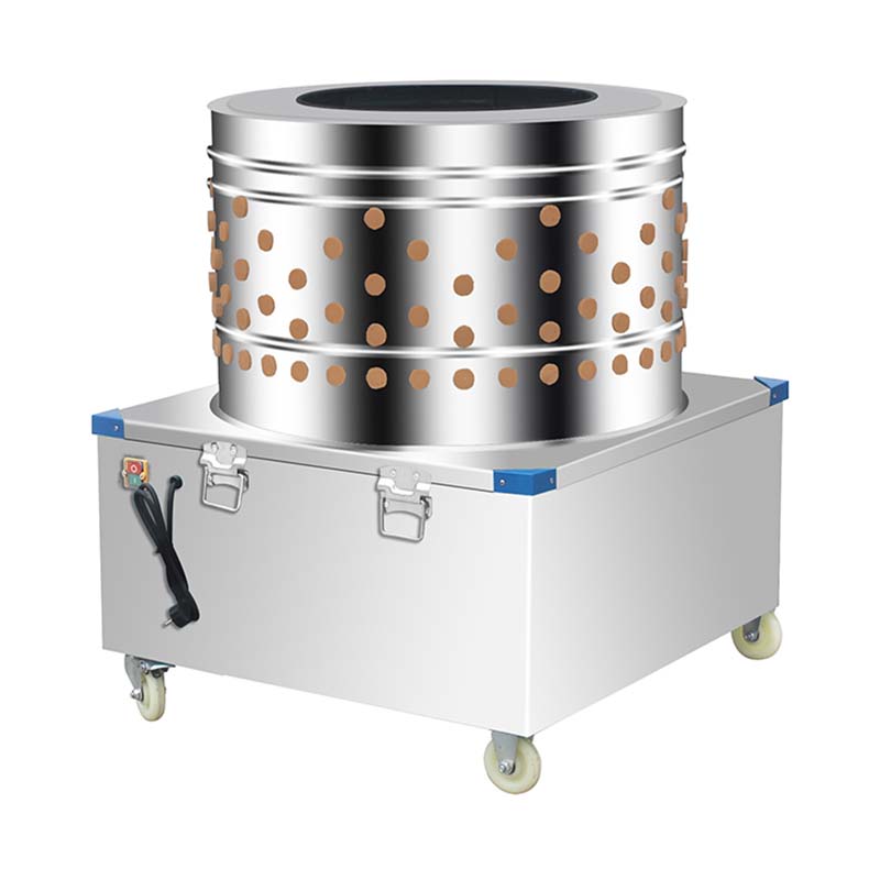 Desplumadora de pollos eléctrica de acero inoxidable para procesamiento de aves de corral