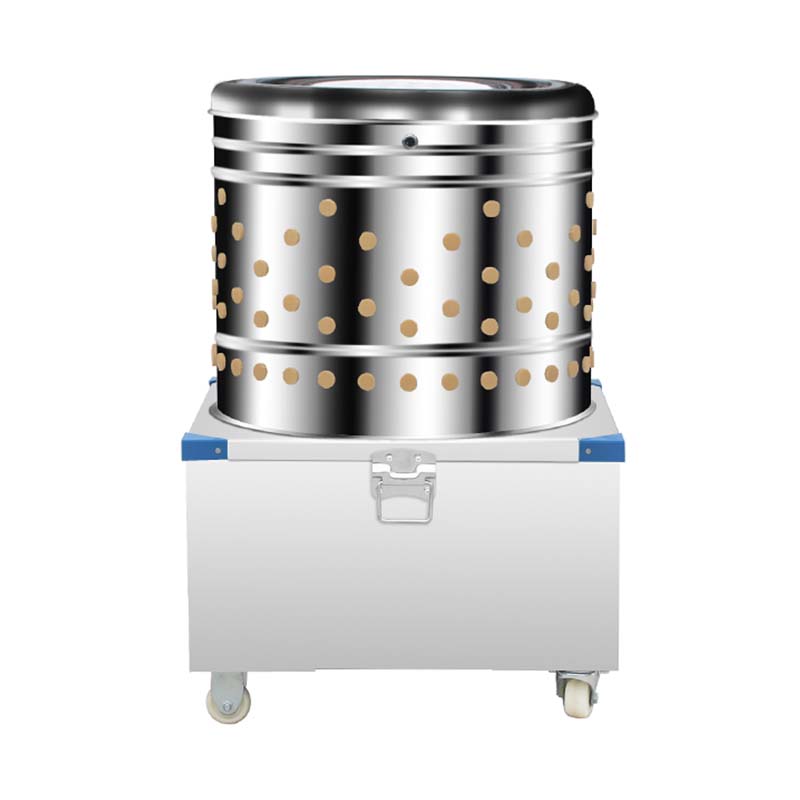 Desplumadora de pollos eléctrica de acero inoxidable para procesamiento de aves de corral