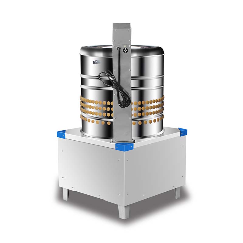 Desplumadora de pollos eléctrica de acero inoxidable para procesamiento de aves de corral