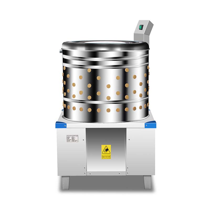 Desplumadora de pollos eléctrica de acero inoxidable para procesamiento de aves de corral