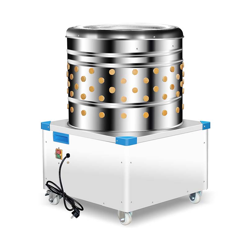 Desplumadora de pollos eléctrica de acero inoxidable para procesamiento de aves de corral