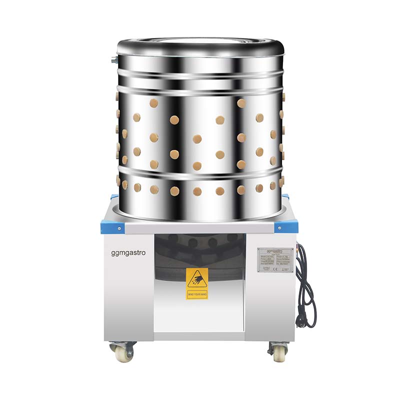 Desplumadora de pollos eléctrica de acero inoxidable para procesamiento de aves de corral