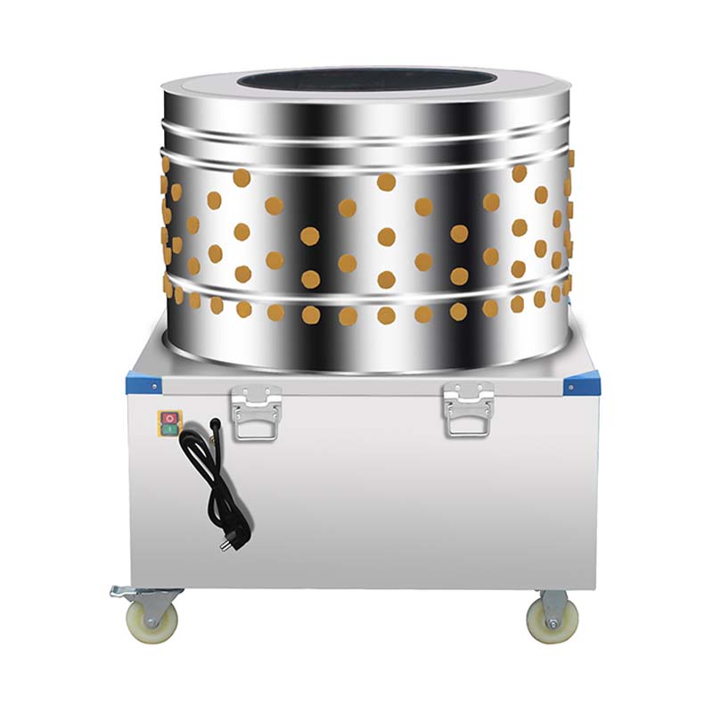 Desplumadora de pollos eléctrica de acero inoxidable para procesamiento de aves de corral