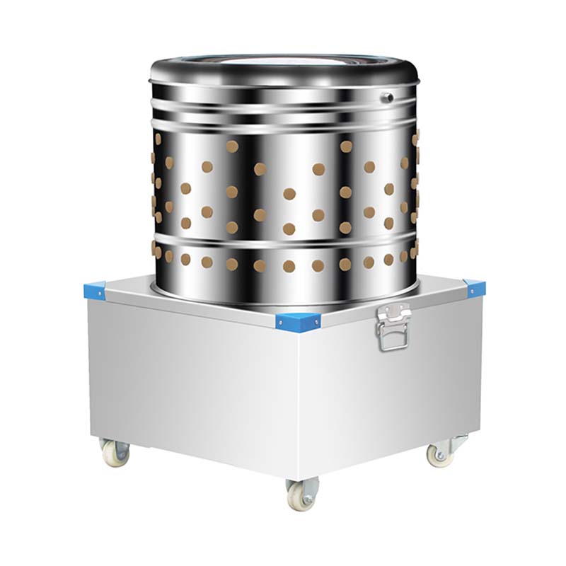 Desplumadora de pollos eléctrica de acero inoxidable para procesamiento de aves de corral