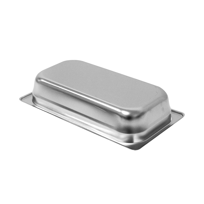 Recipiente/bandeja GN de cocina comercial de acero inoxidable