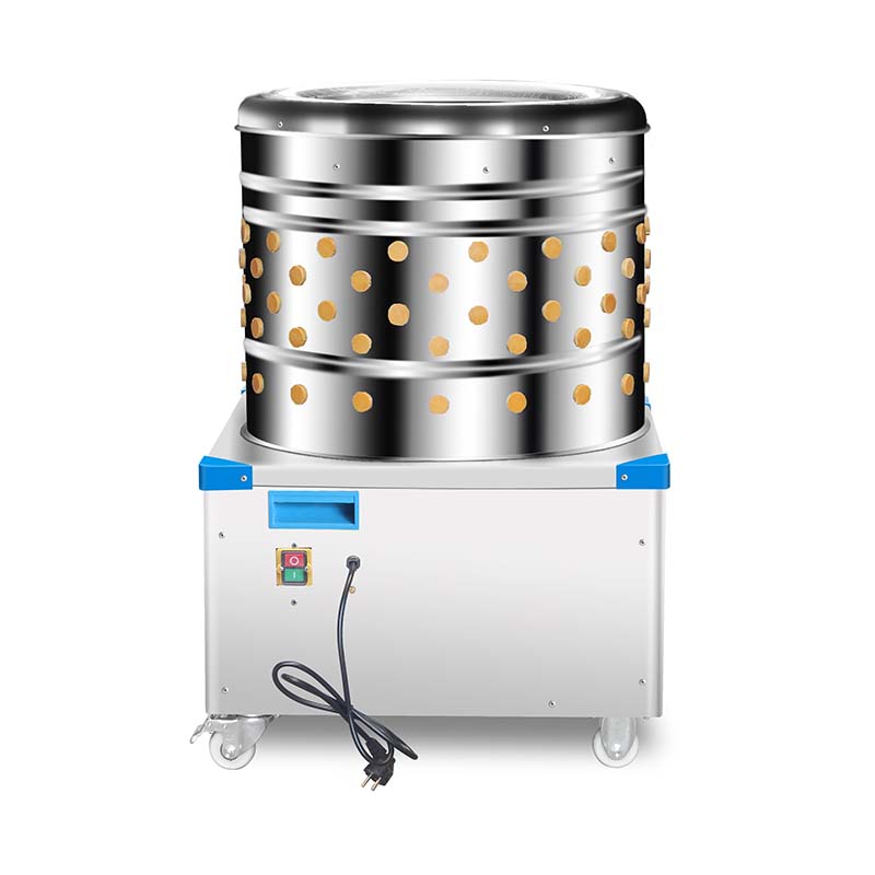 Desplumadora de pollos eléctrica de acero inoxidable para procesamiento de aves de corral