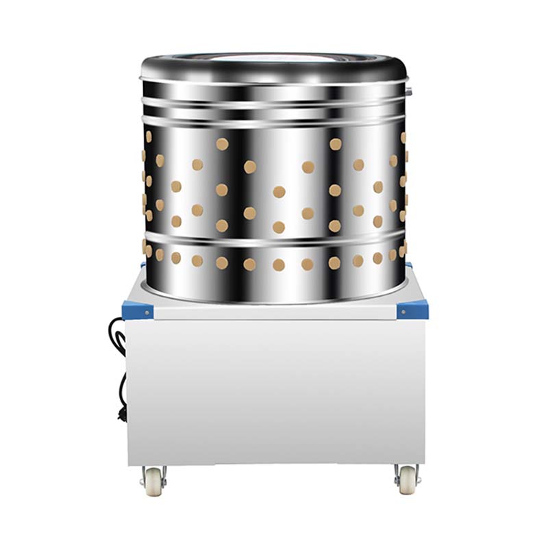 Desplumadora de pollos eléctrica de acero inoxidable para procesamiento de aves de corral