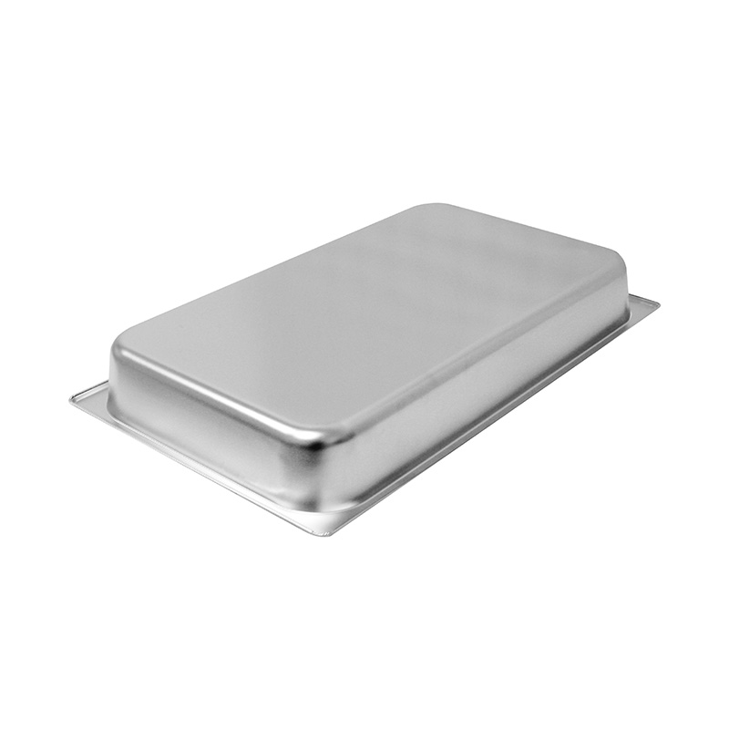Recipiente/bandeja GN de cocina comercial de acero inoxidable