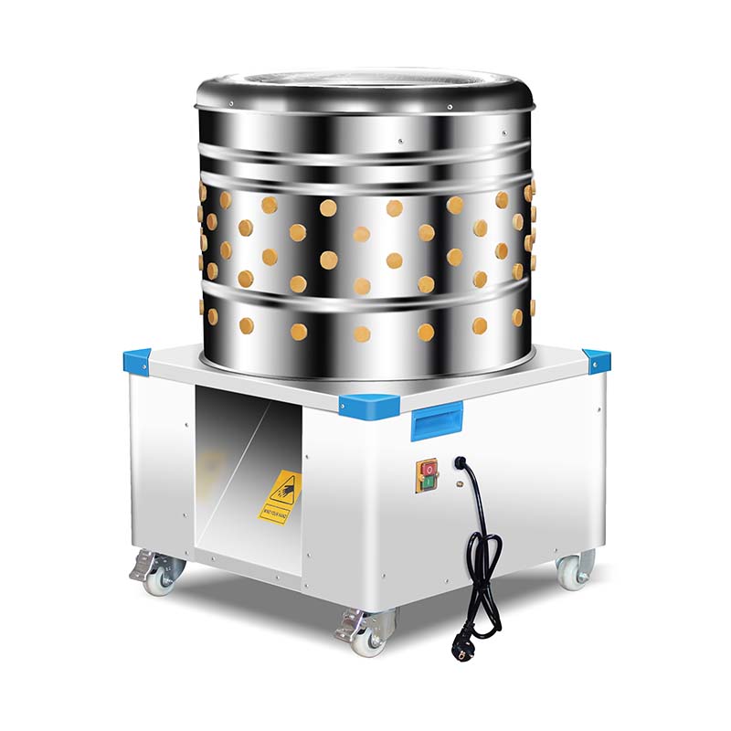 Desplumadora de pollos eléctrica de acero inoxidable para procesamiento de aves de corral