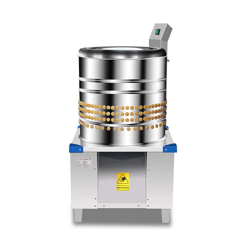 Desplumadora de pollos eléctrica de acero inoxidable para procesamiento de aves de corral