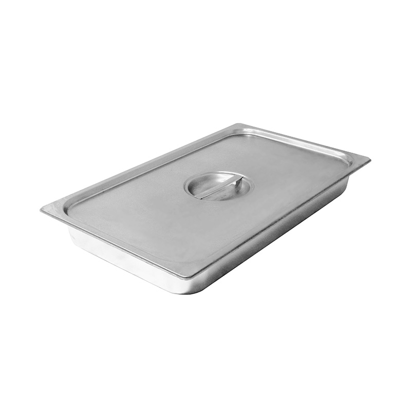 Recipiente/bandeja GN de cocina comercial de acero inoxidable