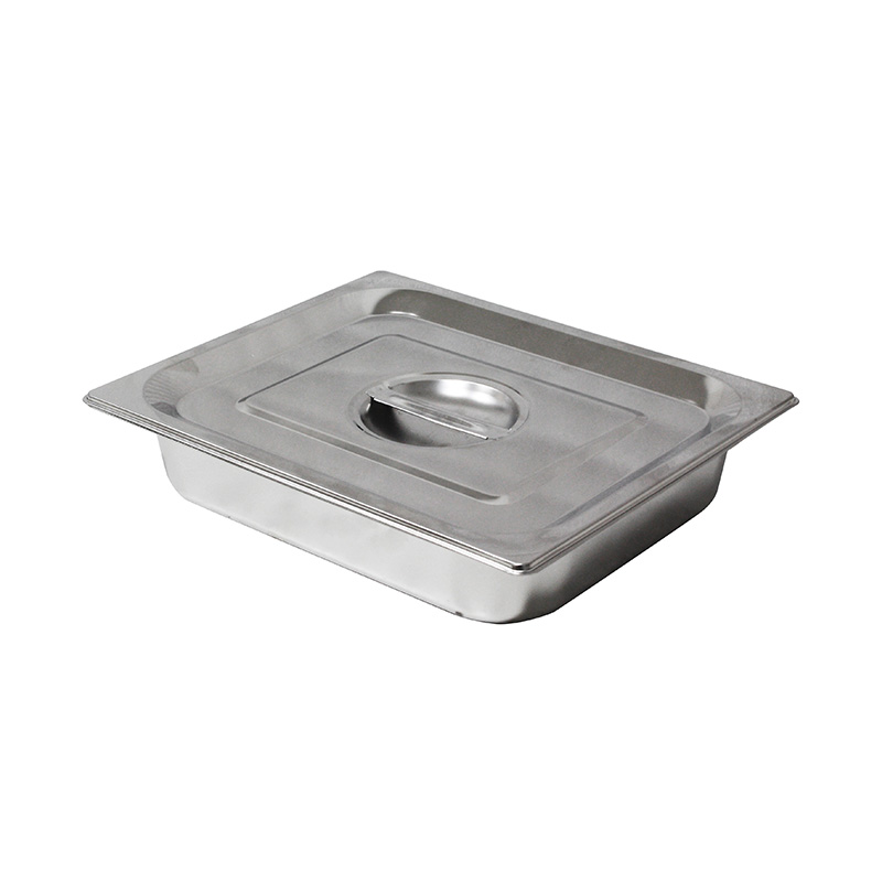 Recipiente/bandeja GN de cocina comercial de acero inoxidable
