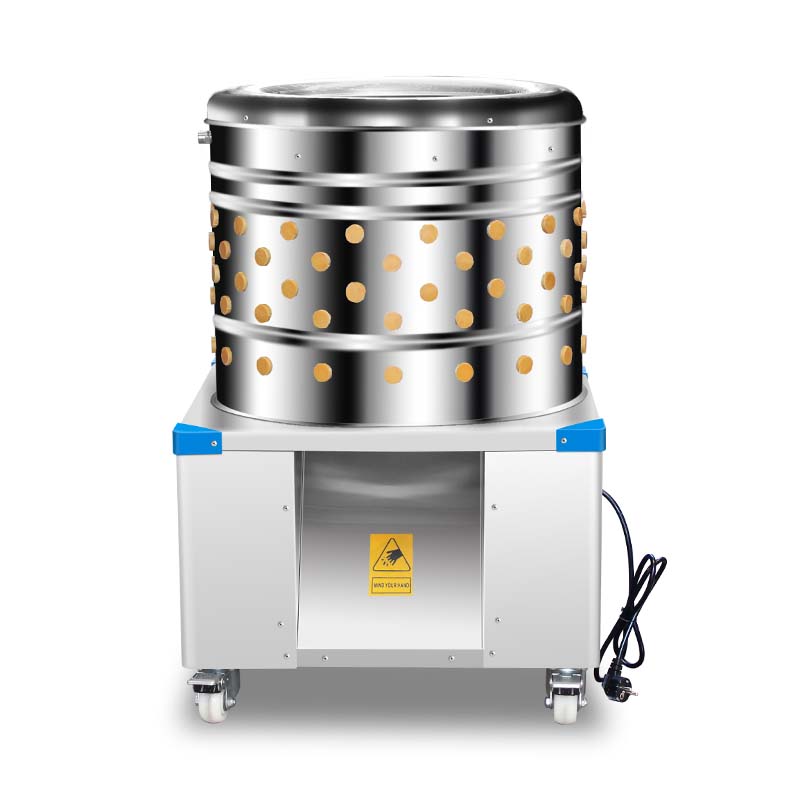 Desplumadora de pollos eléctrica de acero inoxidable para procesamiento de aves de corral