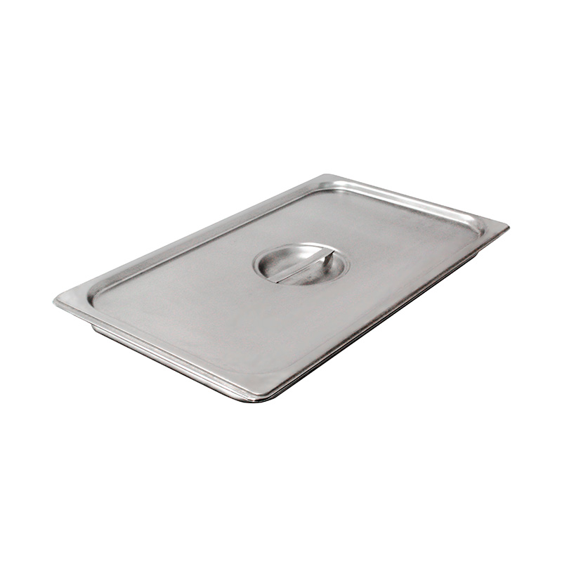 Recipiente/bandeja GN de cocina comercial de acero inoxidable