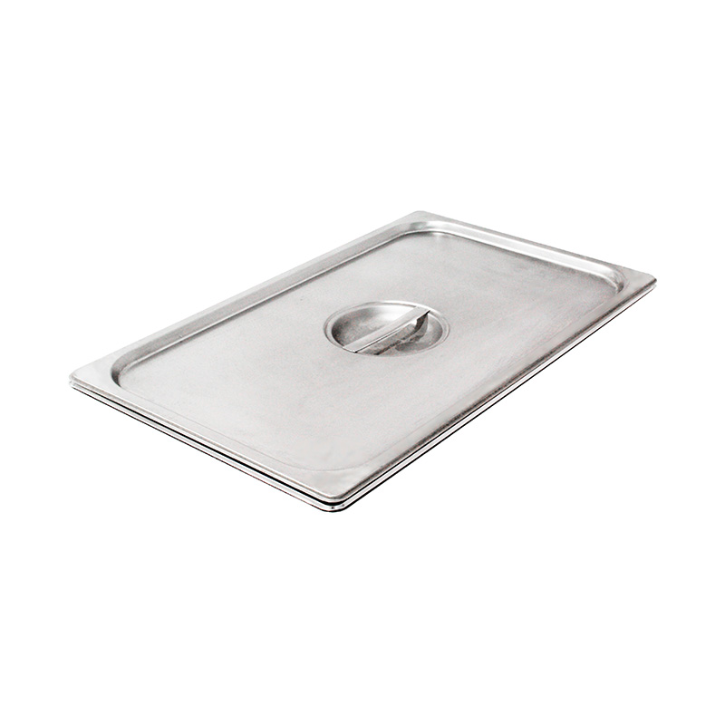 Recipiente/bandeja GN de cocina comercial de acero inoxidable