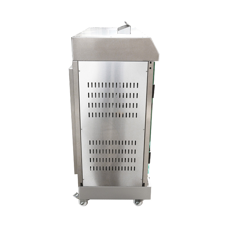 Máquina asadora de pollos a gas natural/GLP de cocina comercial de acero inoxidable