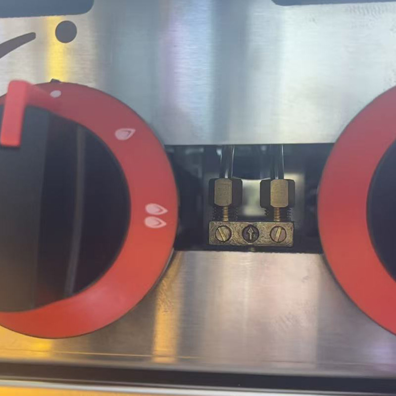 Estufa comercial del cocinero del gabinete del gas natural/LPG del acero inoxidable con el horno