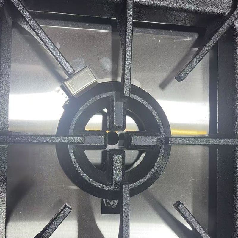 Estufa comercial del cocinero del gabinete del gas natural/LPG del acero inoxidable con el horno