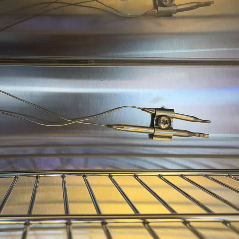 Horno de ahumado de acero inoxidable para procesamiento de alimentos por lotes