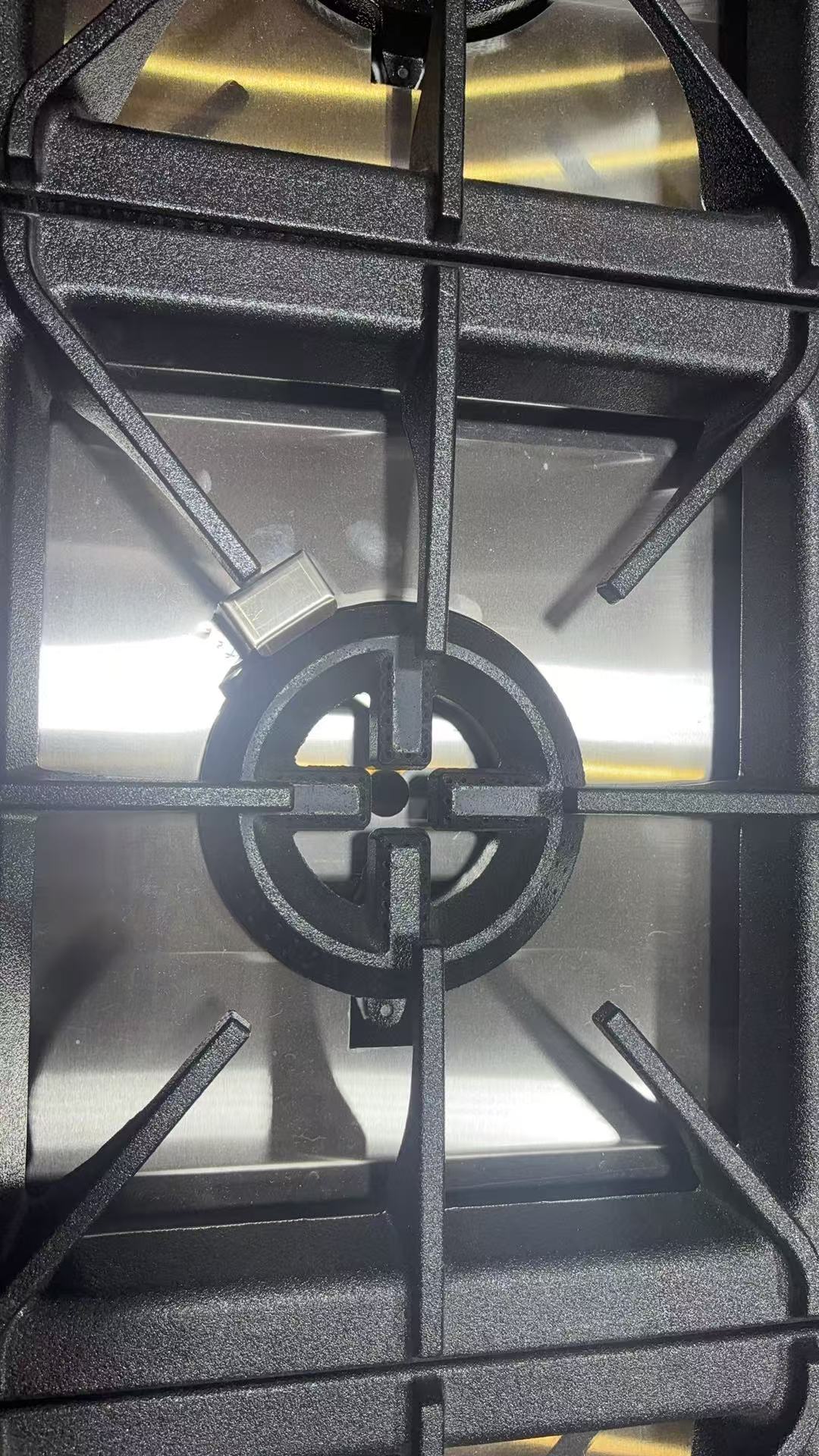 Estufa comercial del cocinero del gabinete del gas natural/LPG del acero inoxidable con el horno