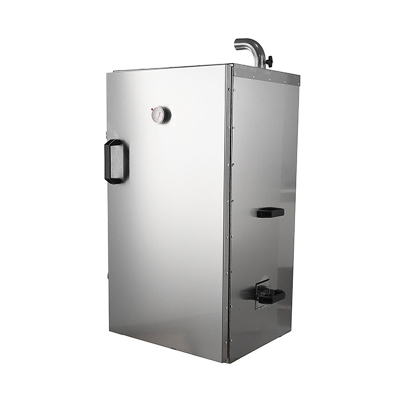 Horno para fumar de acero inoxidable resistente al calor para procesamiento de alimentos por lotes