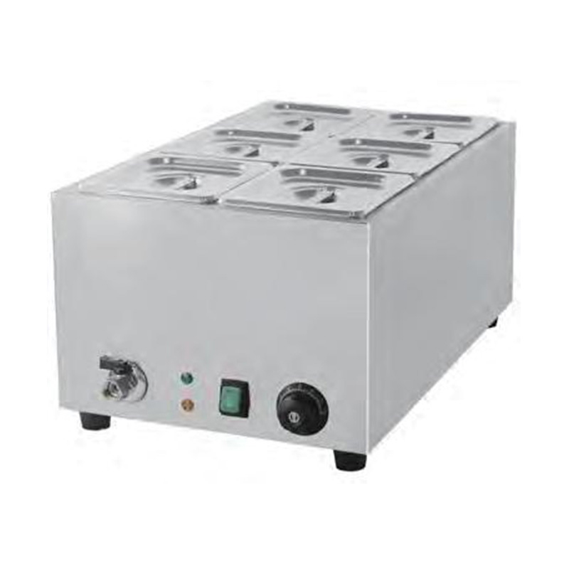 Máquina eléctrica de baño María de combustión en seco: calentamiento confiable de alimentos para cocinas comerciales