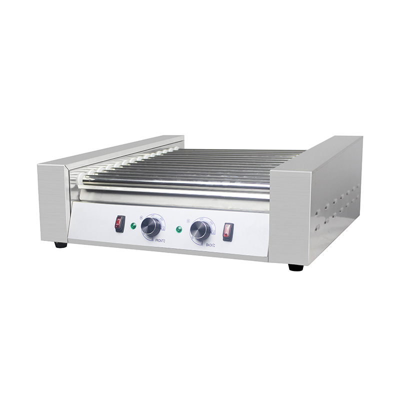 Máquina de parrilla eléctrica para perritos calientes de acero inoxidable: cocción eficiente para el servicio de alimentos