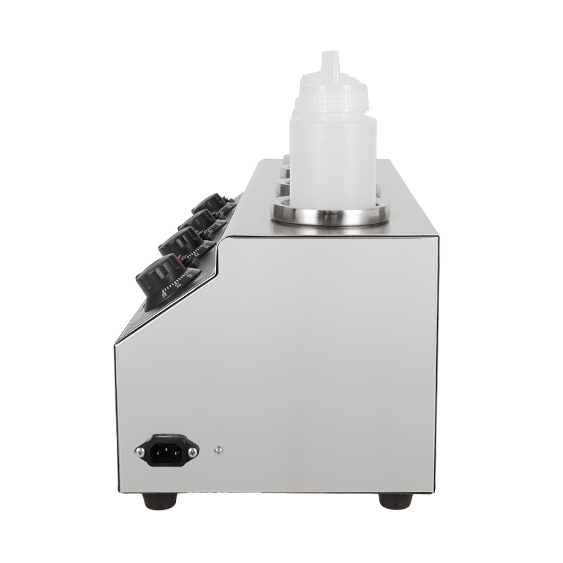 Dispensador eléctrico del calentador de botellas de salsa de queso de cocina comercial de acero inoxidable