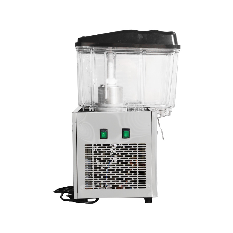 Dispensador comercial de jugo frío de acero inoxidable