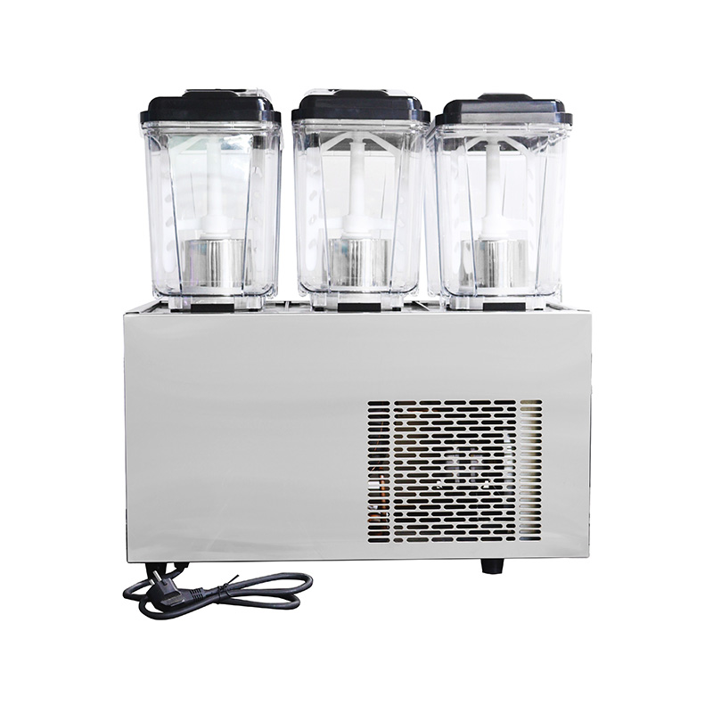 Dispensador comercial de jugo frío de acero inoxidable