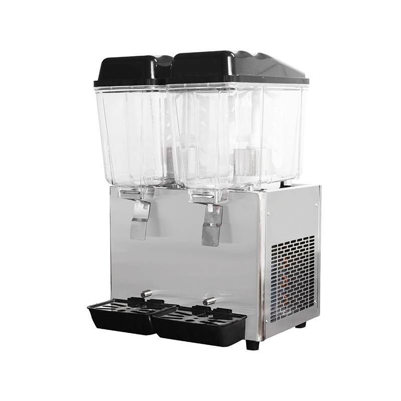 Dispensador comercial de jugo frío de acero inoxidable