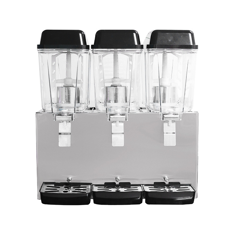 Dispensador comercial de jugo frío de acero inoxidable